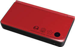 Super Mario Bros commemorative 25th anniversary red DSi XL