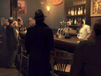 Bar scene from Mafia II