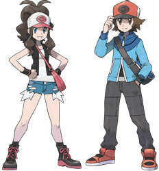 Players' choice of female and male Trainers in Pokémon Black and Pokémon White