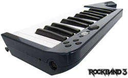 Optional new keyboard controller for Rock Band 3