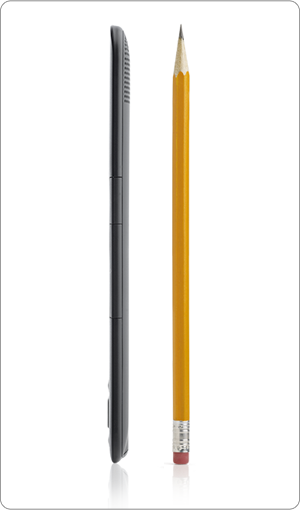 Only 8.5 mm thin
