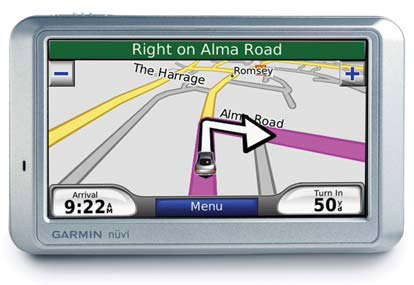Garmin Nuvi 710 Navigation