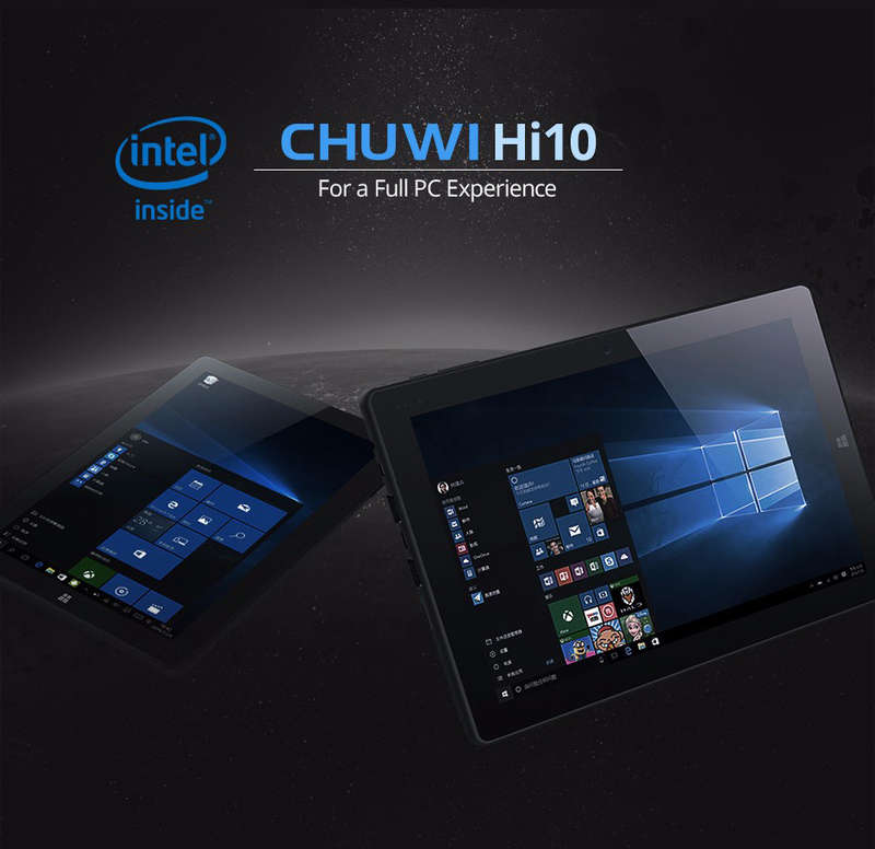 CHUWI HI10 WINDOWS 10 TABLET PC INTEL ATOM CHERRY TRAIL Z8300 10
