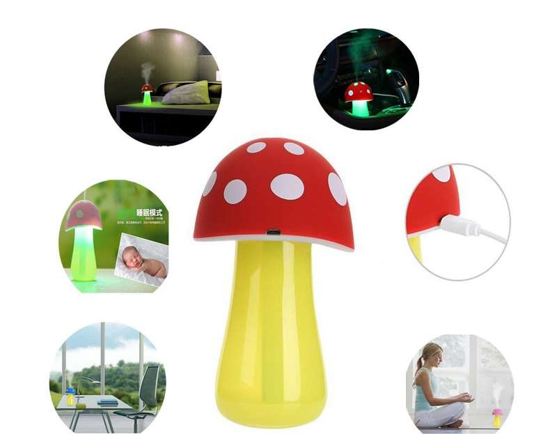 Image result for mushroom lamp humidifier
