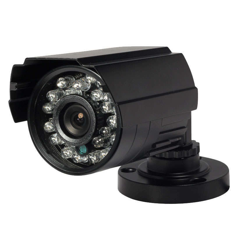 1200TVL 3.6mm lens day/night IR bullet waterproof CCTV Black camera