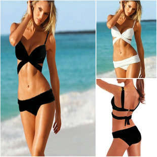 **SPECIAL** Victoria Secret style Bikini! White and Black Available - Unique - MUST SEE!