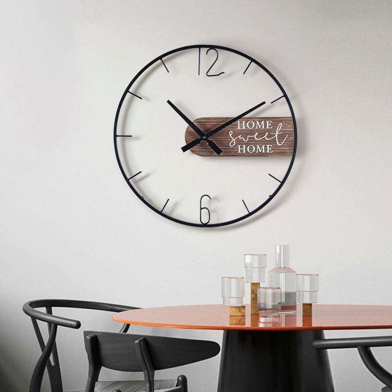 Austin Wall Clock - Black