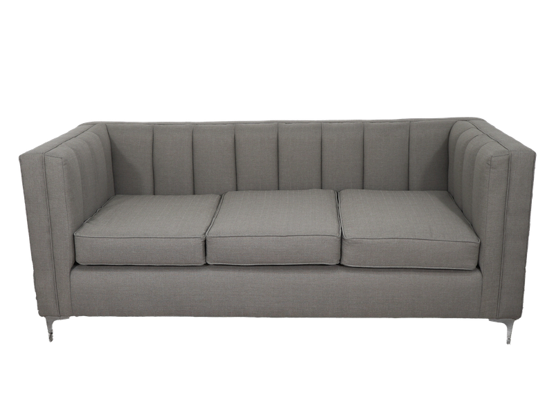 Emily 3 Seater Couch - Grey