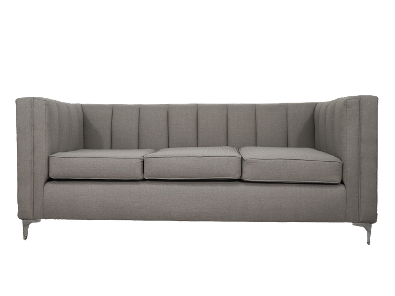 Emily 3 Seater Couch - Grey