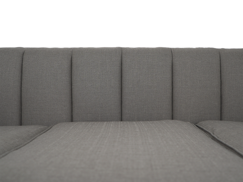 Emily 3 Seater Couch - Grey