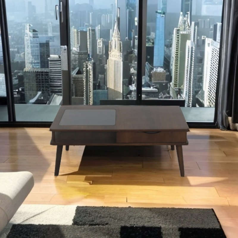 Ericeyes Solid Wood Coffee Table