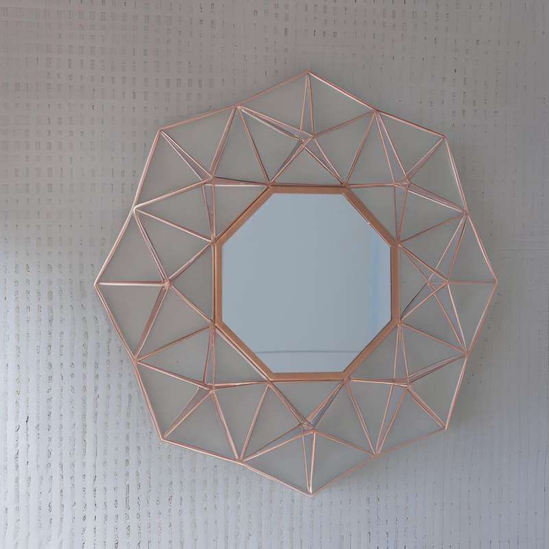 Florence Decor Mirror - Gold