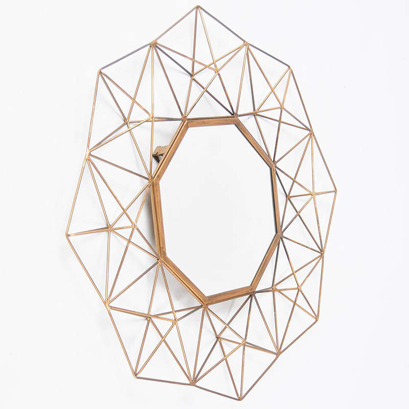 Florence Decor Mirror - Gold