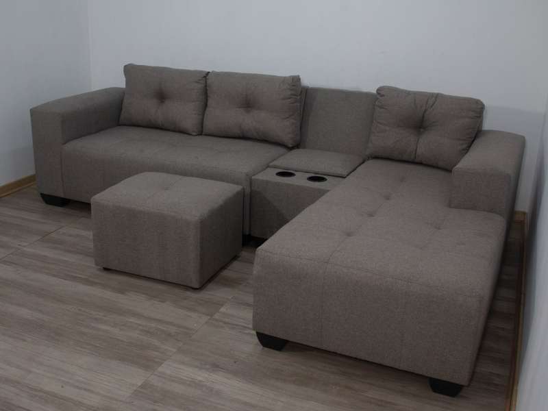 Chelsea Corner Couch - Light Grey - Right Hand