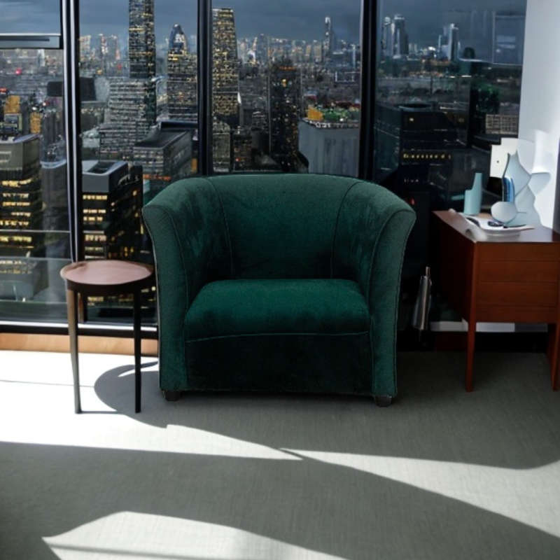 Prince Tub Chair - Green Velvet