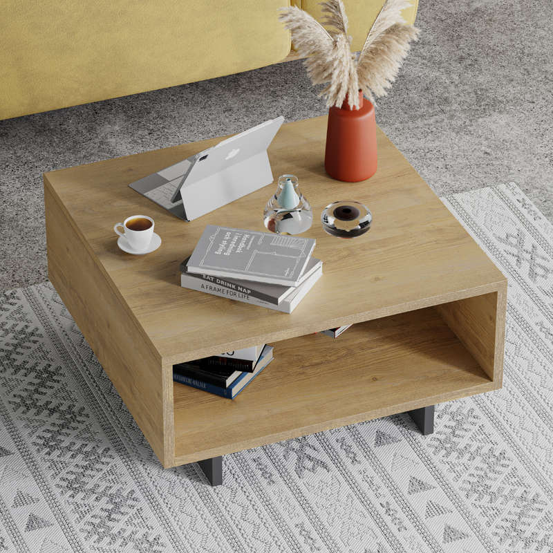 Hola Coffee Table Oak - Anthracite