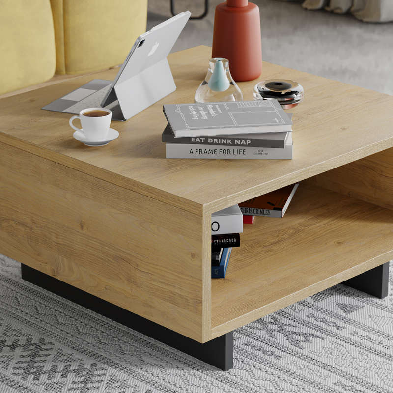 Hola Coffee Table Oak - Anthracite