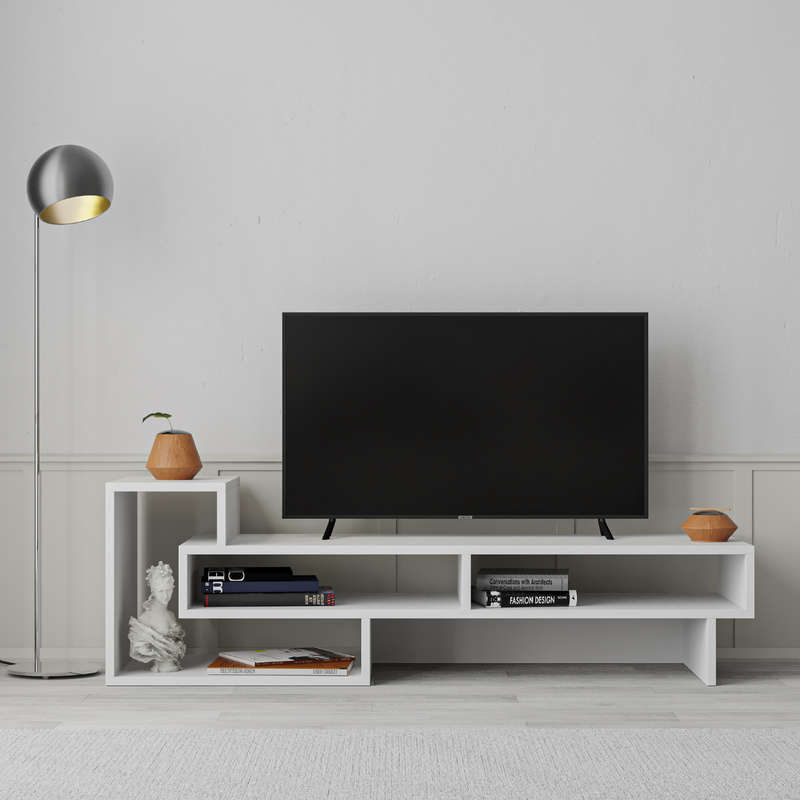 Tetra Tv Stand - White