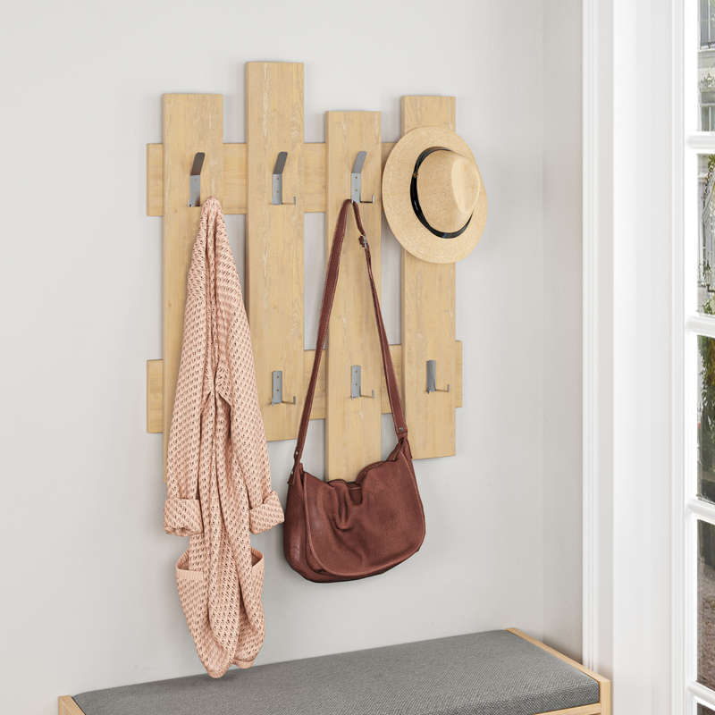 Wave Hanger Coat Hanger - Sapphire Oak