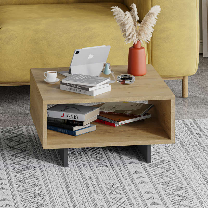 Hola Coffee Table Oak - Anthracite