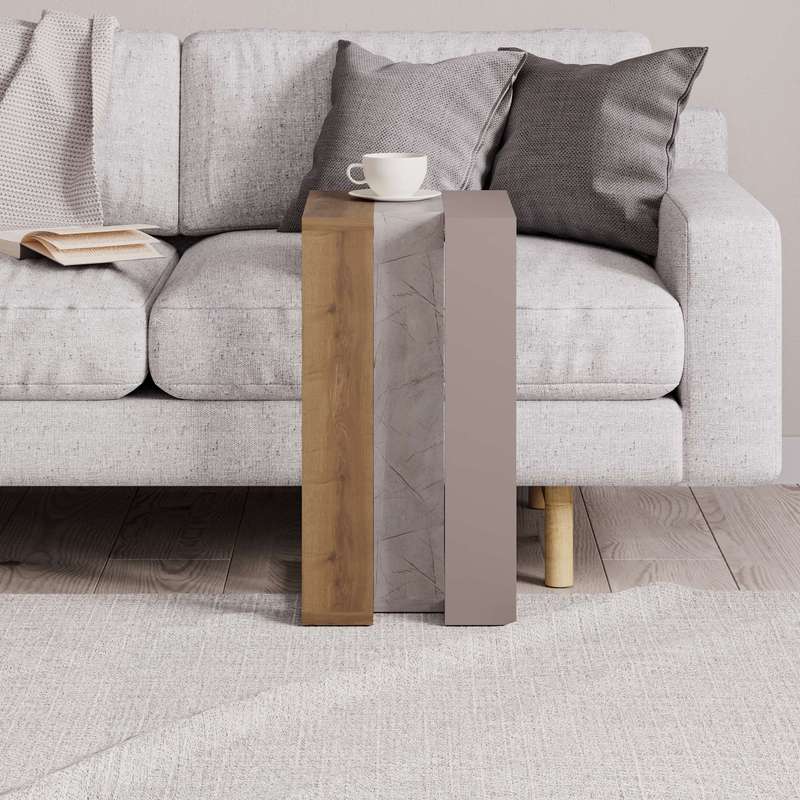 Muju Side Table Hitit-Lagina-Light Mocha