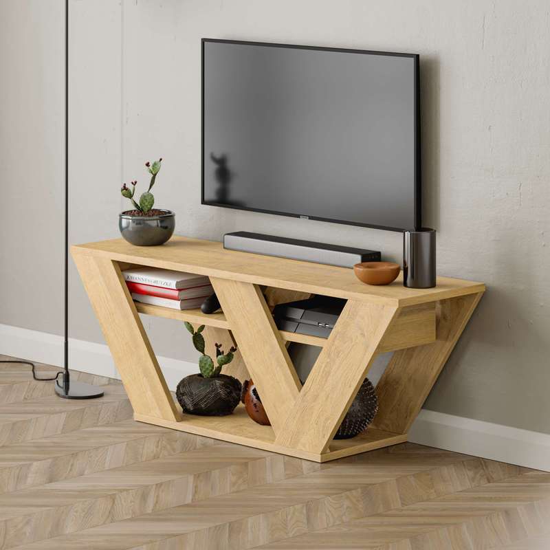 Pipralla Tv Stand - Oak