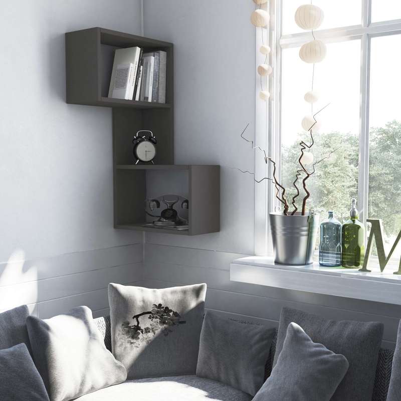 Part Corner Shelf Anthracite