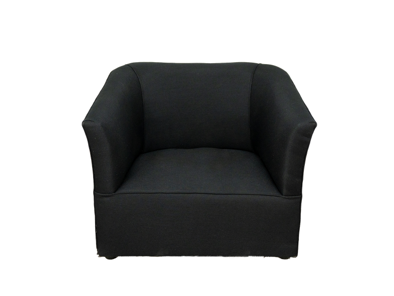 Prince Tub Chair - Black