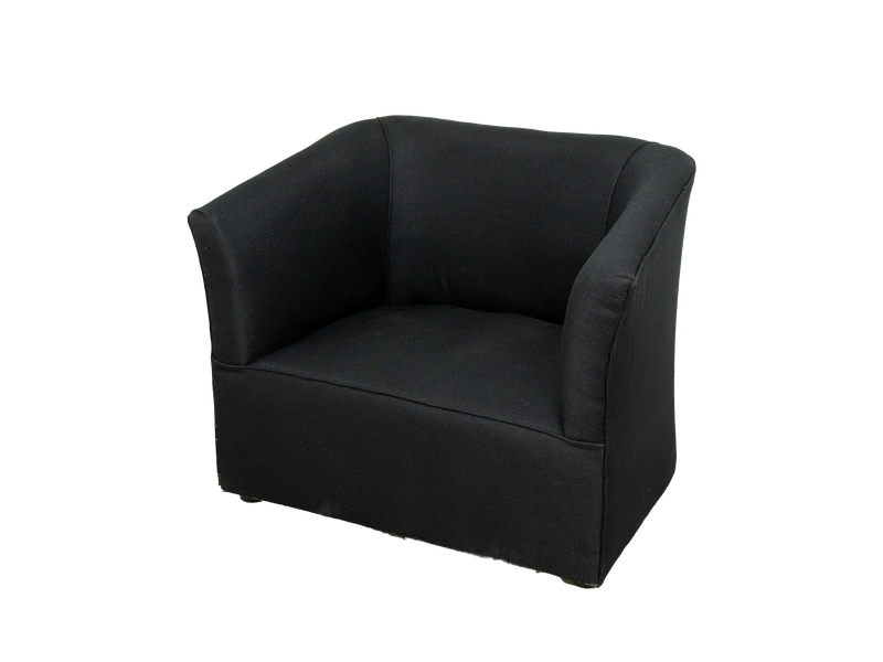 Prince Tub Chair - Black