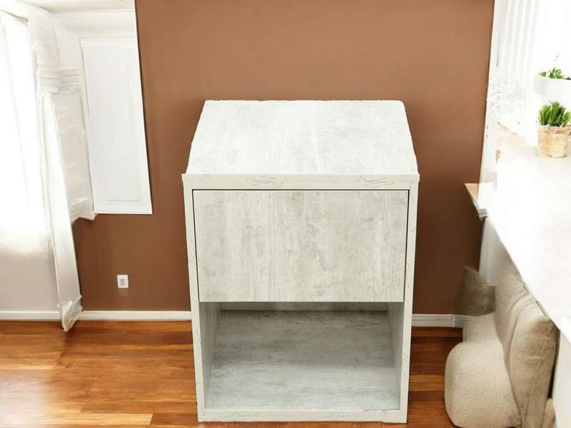 Neil Pedestal - Grey - Grey
