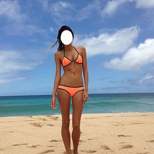 Neo Orange Bikini