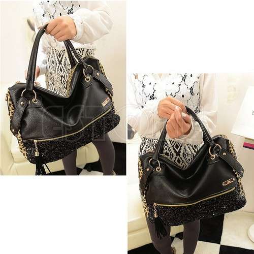 New-Women-Satchel-Bag-fashion-Tote-Messenger-leather-purse-shoulder-handbag