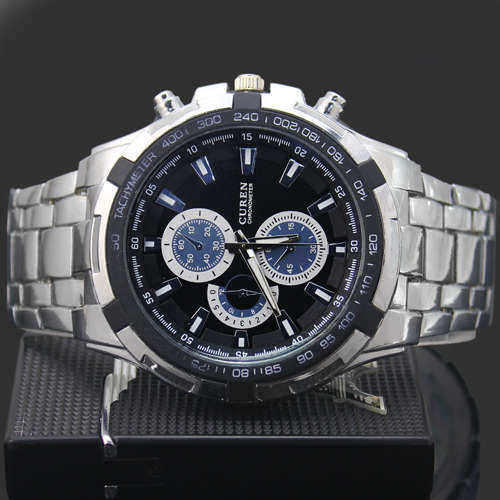 Black-Luxury-Mens-Mans-Military-Xmas-Gift-Dress-Hours-Quartz-Wrist-Watch-NC02