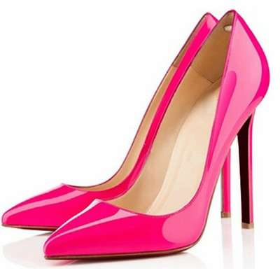 Womens-Shoes-Sexy-High-Heels-Pointed-Fashion-New-Style-Work-Shoes-Pumps-Court