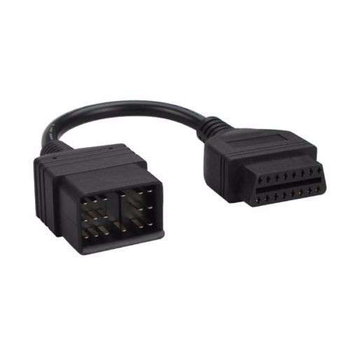 Toyota 17 Pin Male to Female 16 Pin OBD2 Diagnostic Adapter