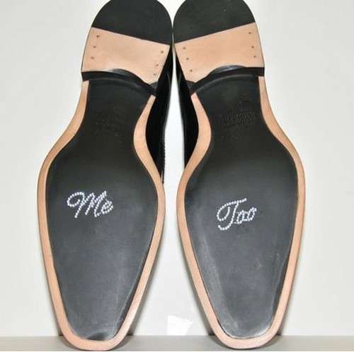 ADD A BIT OF FUN TO YOUR WEDDING DAY "ME TOO" SEE BRIDE'S "I DO" DECAL LISTED