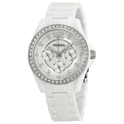 Fossil-Riley-Multi-Function-White-Dial-White-Resin-Ladies-Watch-ES3252