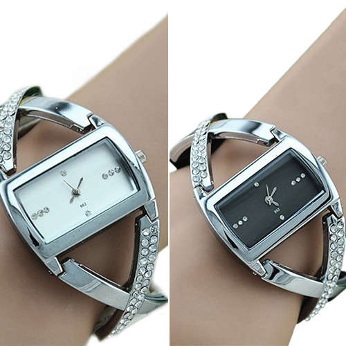 Womens-Crystal-Accent-PU-Leather-Strap-Quartz-Bracelet-Wrist-Watch-Nice-B27K