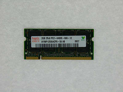 HYMP125S64CP8-S6-2GB-PC2-6400-DDR2-800Mhz-SoDIMM-200pin-Laptop-Speicher-Hynix