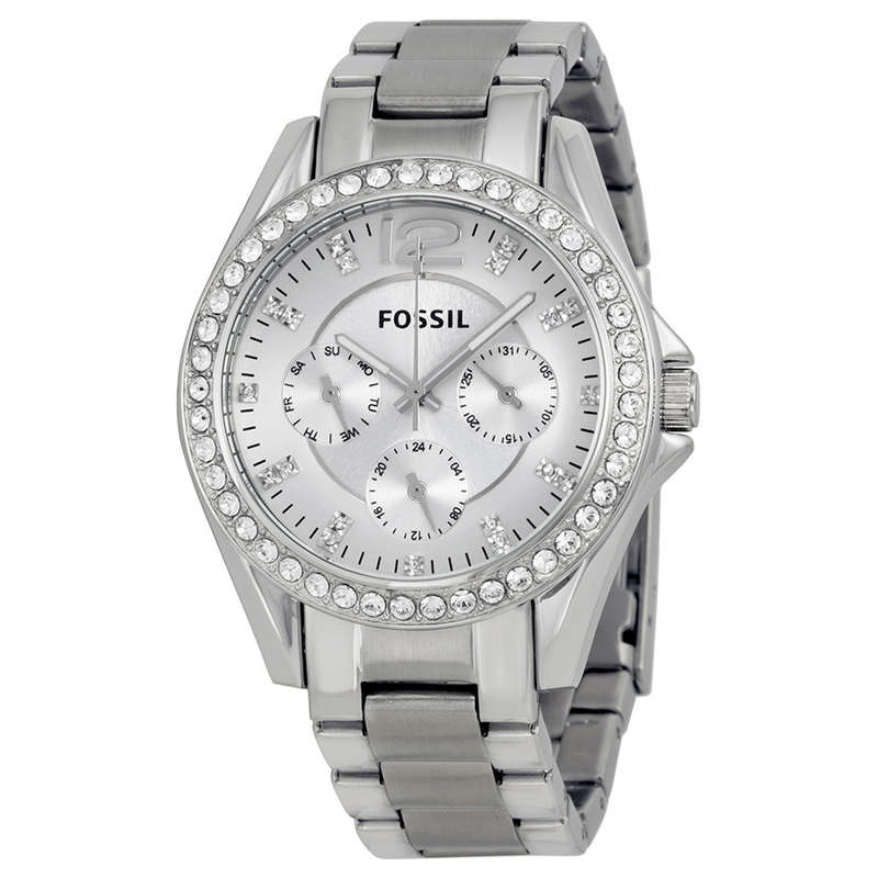 Fossil Riley Multi Function Women's Steel Watch ES3202