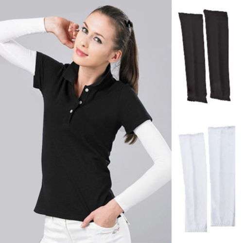 1-Pair-Cooling-Arm-Sleeves-Cover-UV-Sun-Protection-Golf-bike-outdoor-Sports-OE
