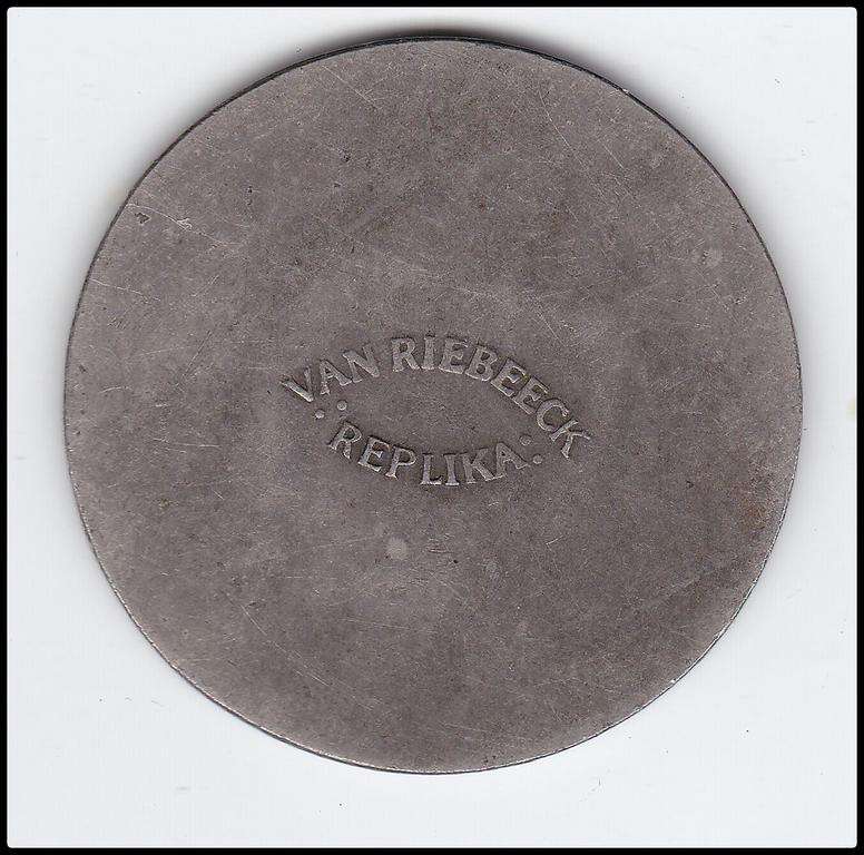VAN RIEBEECK REPLIKA FCE:BELG:PRO:TRAI.MO:NO:ARG:CON TOKEN