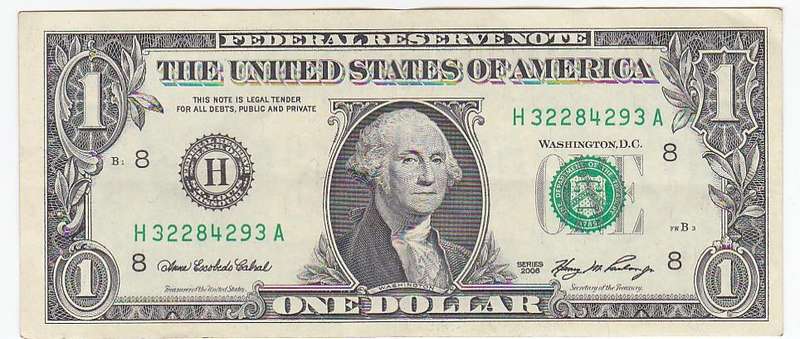 USA ONE DOLLAR SERIES 2006 H32284293A