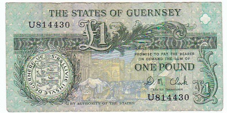 THE STATES OF GUERNSEY 1 POUND U814430