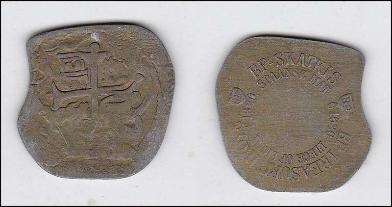 BP TREASURE TROVE PIECES OF EIGHT TOKEN