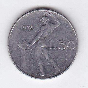 ITALY 50 LIRE 1973