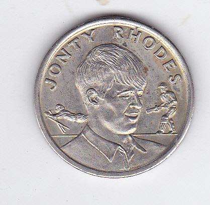 SHOPRITE CHECKERS OFFICIAL MEDAL COLLECTION 1992 JONTY RHODES