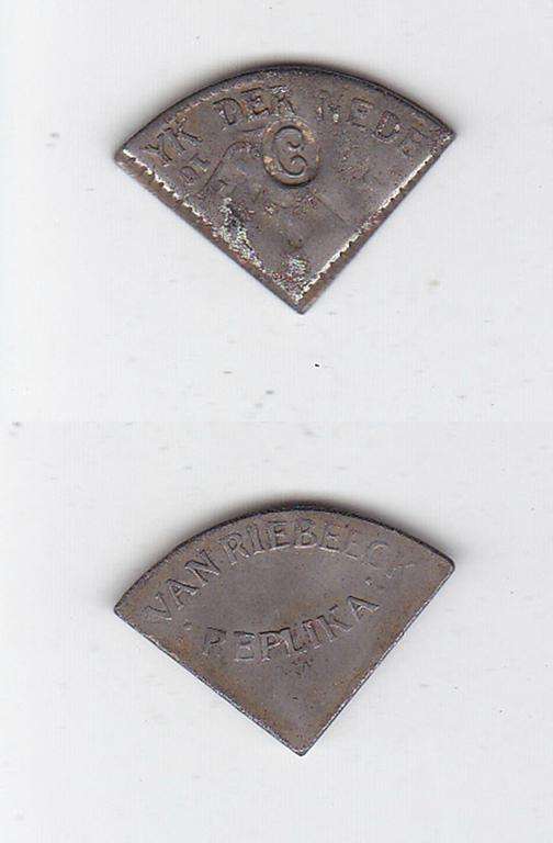 VAN RIEBEECK REPLIKA DOIT NETHERLANDS TOKEN