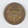 MADAGASCAR 20 FRANCS 1979