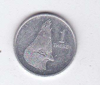 BOTSWANA 1 THEBE 1989 EF